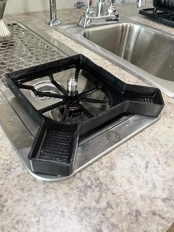 Pitcher Rinser Blender Rinser Commercial Copper Plastic Portable Glass Blender Rinser Cup Glass Washer For Bar Coffee Restaurant Home Kitchen Rhino Pitcher Rinser - 600mm - Spinjet