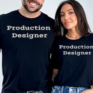 Unisex Film Shirt, Geschenk für Produktionsdesigner, Geschenk für Filmemacher, Produktionsdesigner Shirt, Filmemacher Shirt, Film Crew, Film Shirt
