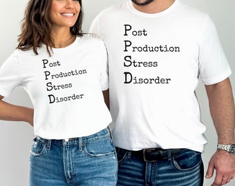 Funny shirt for editor or post story producer. A great gift for AEs and friends in post production who are filmmakers.