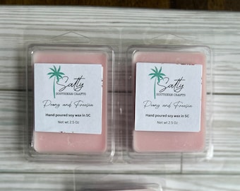 Fondants pour cire de soja pivoine et freesia, parfum d'ambiance (2,5 oz)