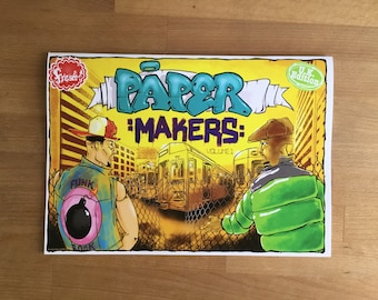 Paper Maker Volume 1 Train and Transport inspired Colouring Book