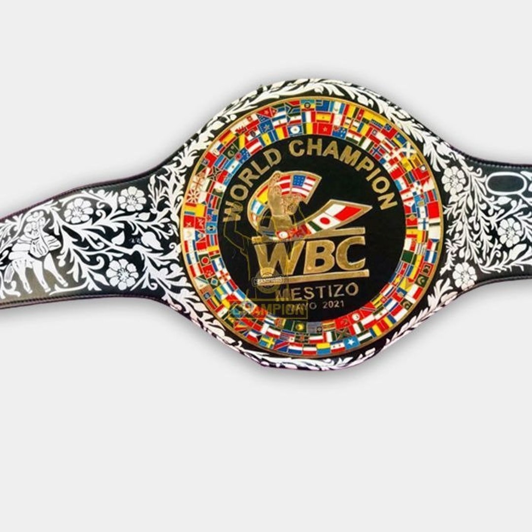 WBC Boxing World Heavyweight Championship Belt Etsy