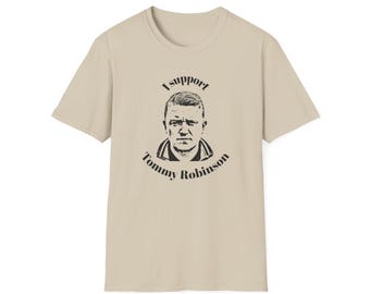 新登場！トミー・ロビンソンを応援します - ユニセックスTシャツ