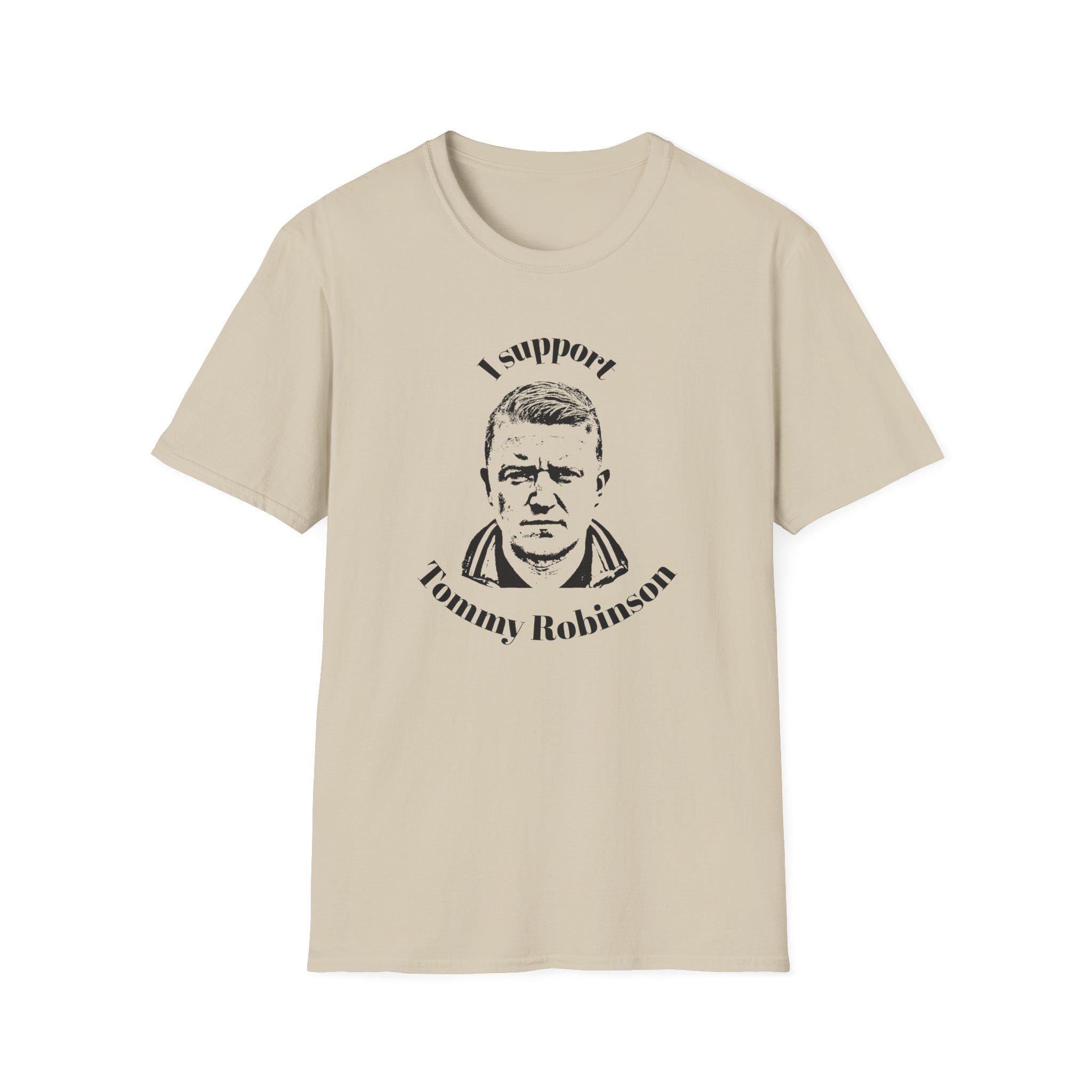 新登場！トミー・ロビンソンを応援します - ユニセックスTシャツ