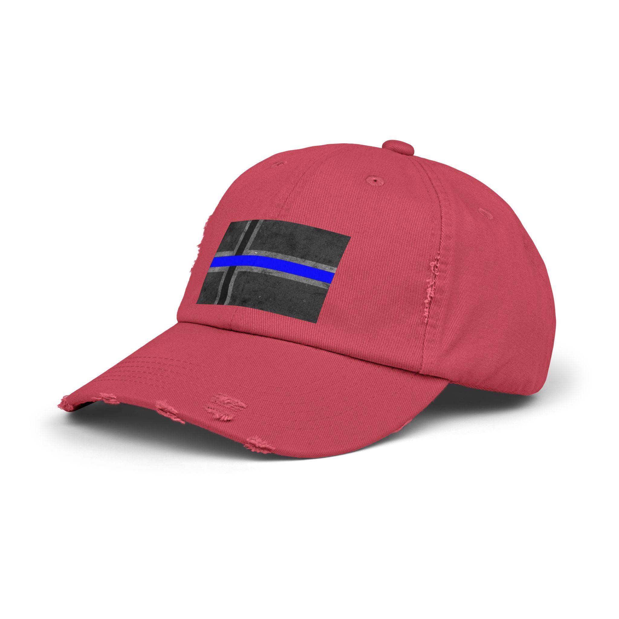 Thin Blue Line Norway Unisex Baseball Cap - Etsy