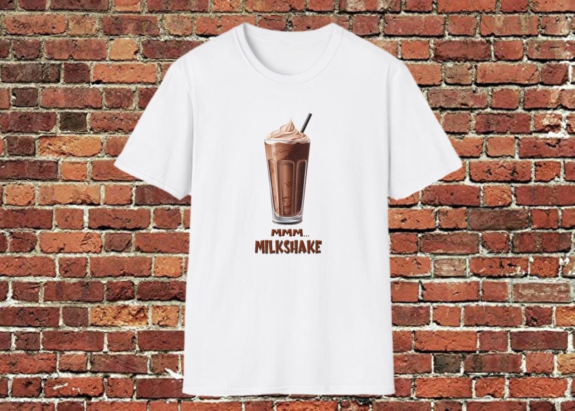 Milkshake Print T-Shirt main image 0