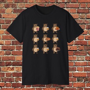 Bear Beer Food T-Shirt