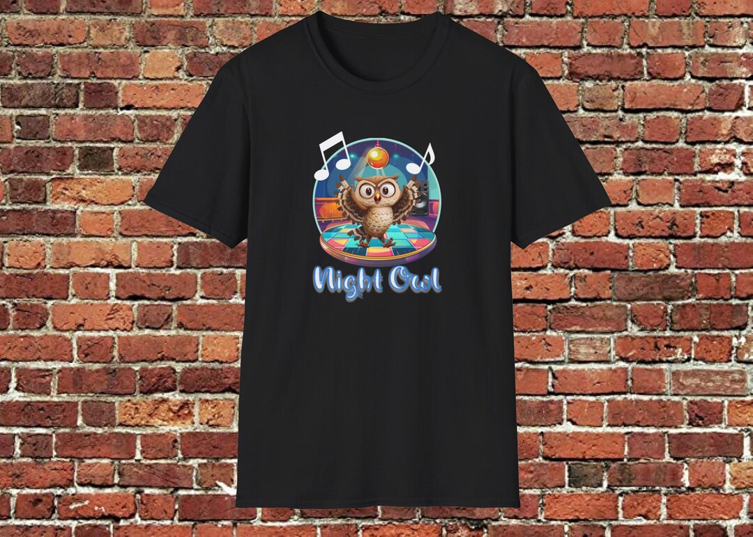 Regenerated Graphic T-Shirts Baby Fit T-Shirt Night Owl