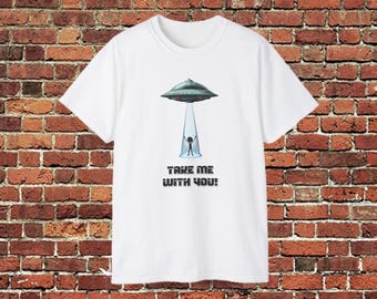 UFO Light Beam T-Shirt