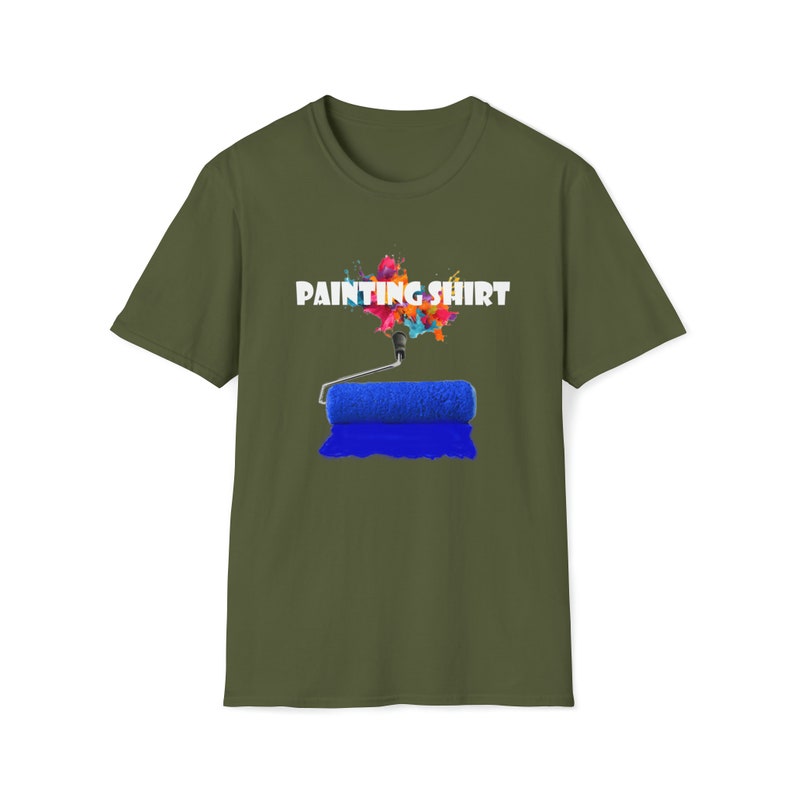 Painting Shirt T-shirt - Etsy