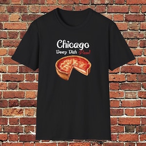 Chicago Deep Dish Pizza T-Shirt