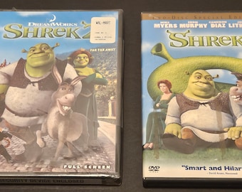 Shrek 4 Movie Collection DVD Special Features Anniversary Edition