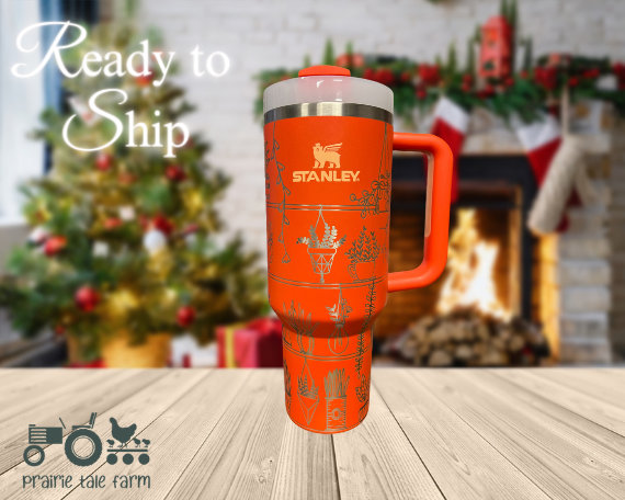 Stanley Dining, Tiger Lily Stanley Adventure Quencher 40 Oz, Color:  Orange