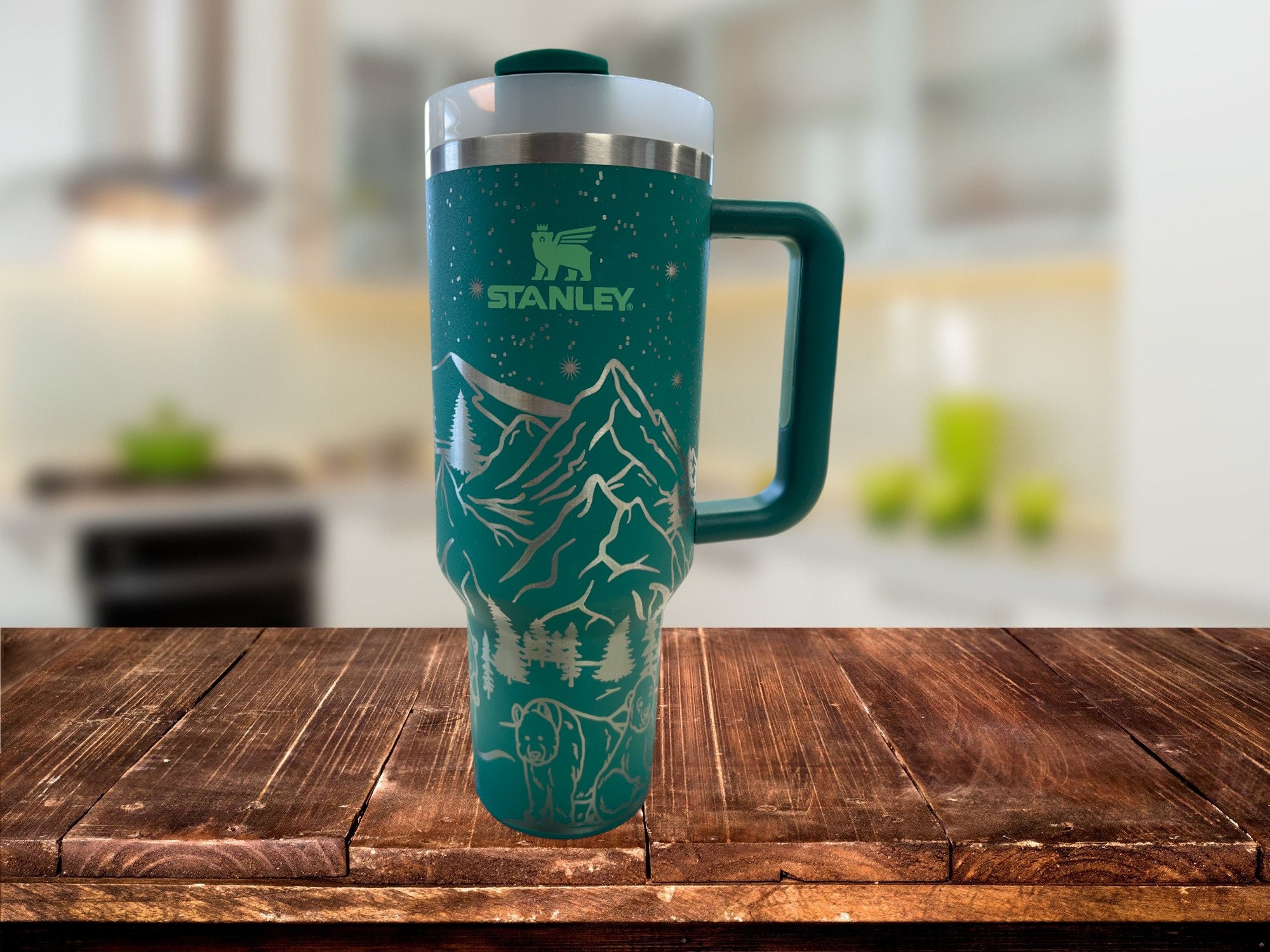 New Generation 2 40oz Stainless Steel Tumbler with Handle, Personalize –  Wild About Me