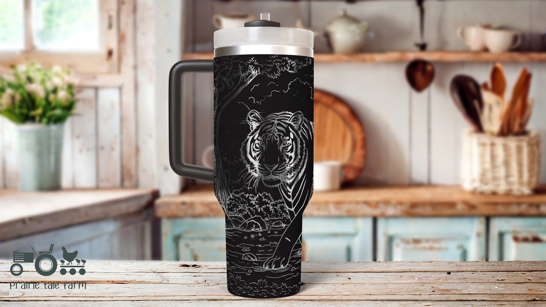 Henry The Bengal Cat - 20oz Skinny Tumbler