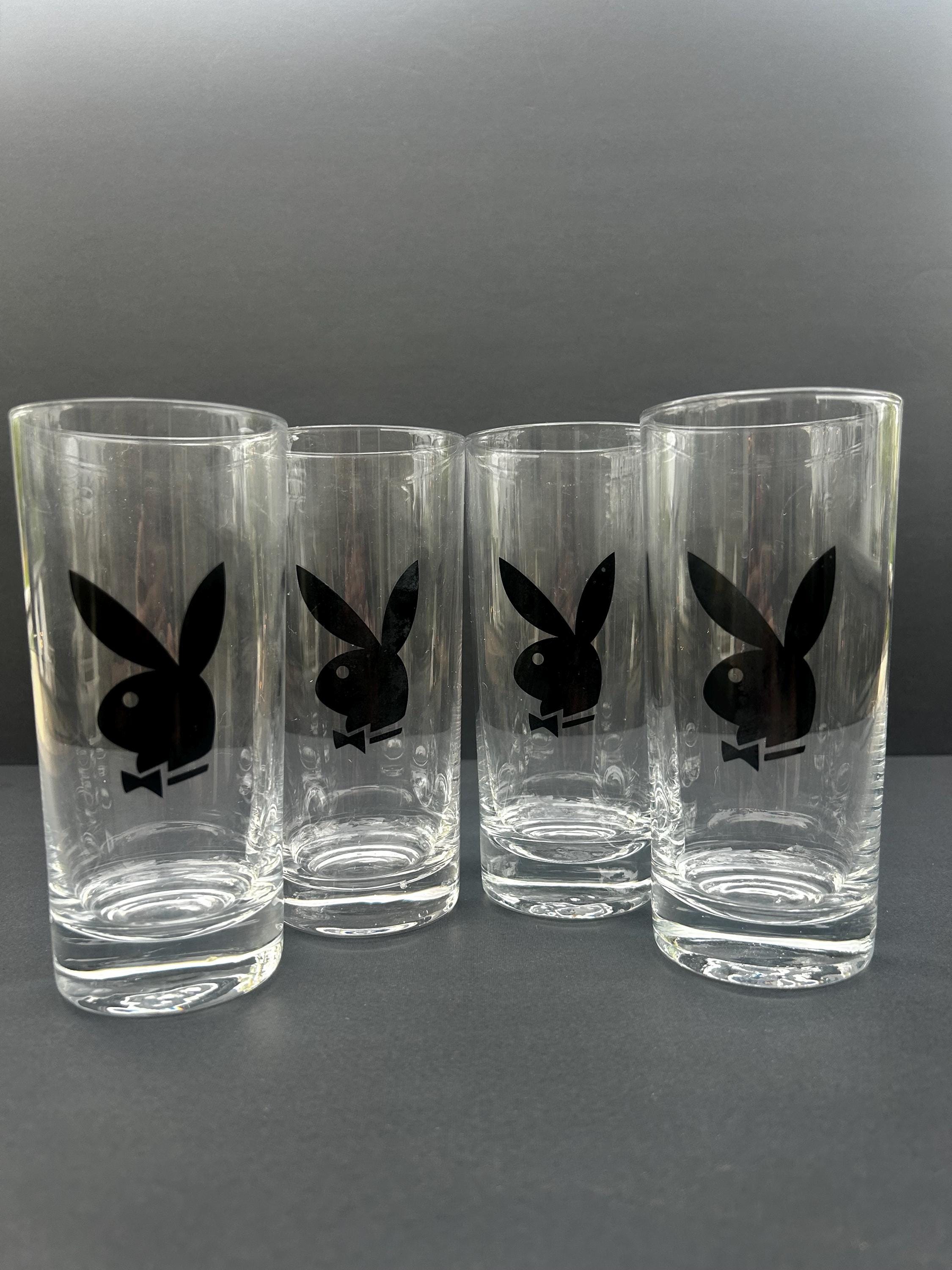 Vintage Playboy Drinking Glasses - Etsy