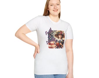 Faith & Liberty patriottisch T-shirt - vintage charme met oprechte betekenis