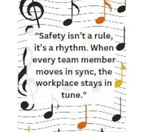 Safety Culture Wall Art: Inspirational Downloadable Print for Offices That Lead with Safety