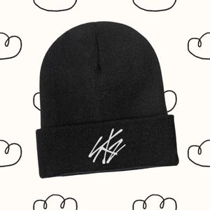 Beanie : &#39;Stray Kids&#39; 2nd Edition | Polyester Knitted Beanie Kpop Hat, &#39;Stray Kids&#39; | Kpop Merch