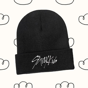 Beanie : &#39;Stray Kids&#39; 3rd Edition | Polyester Knitted Beanie Kpop Hat, &#39;Stray Kids&#39; | Kpop Merch
