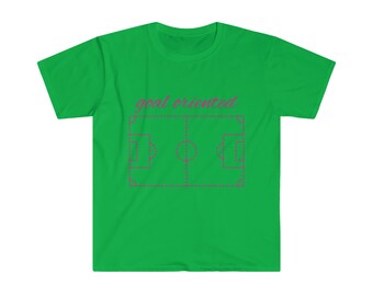 girlSoccerT girlsScoreGoalsToo nil is not an option femalesoccerstar girlsports girlsrule womenathletes girlatheletes Soft sportsT-Shirt
