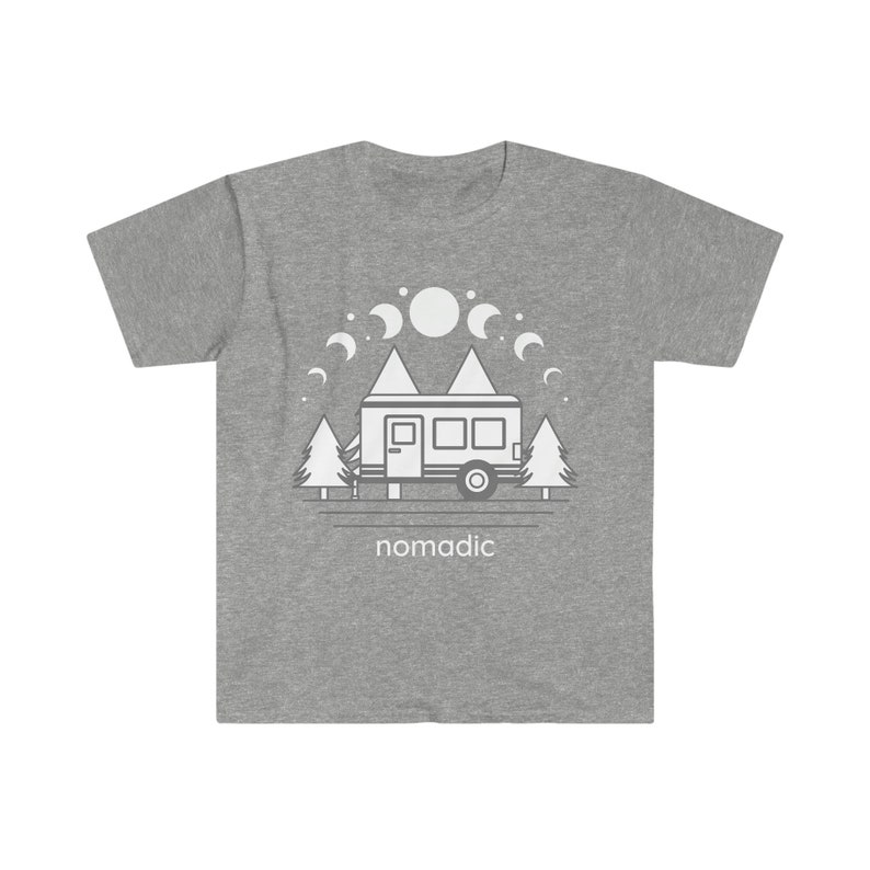 TravelT that Nomadenleben CampingT UrlaubStylee home is where you park it campfiresmorelife Softstyle underTheStarsT-Shirt Bild 7