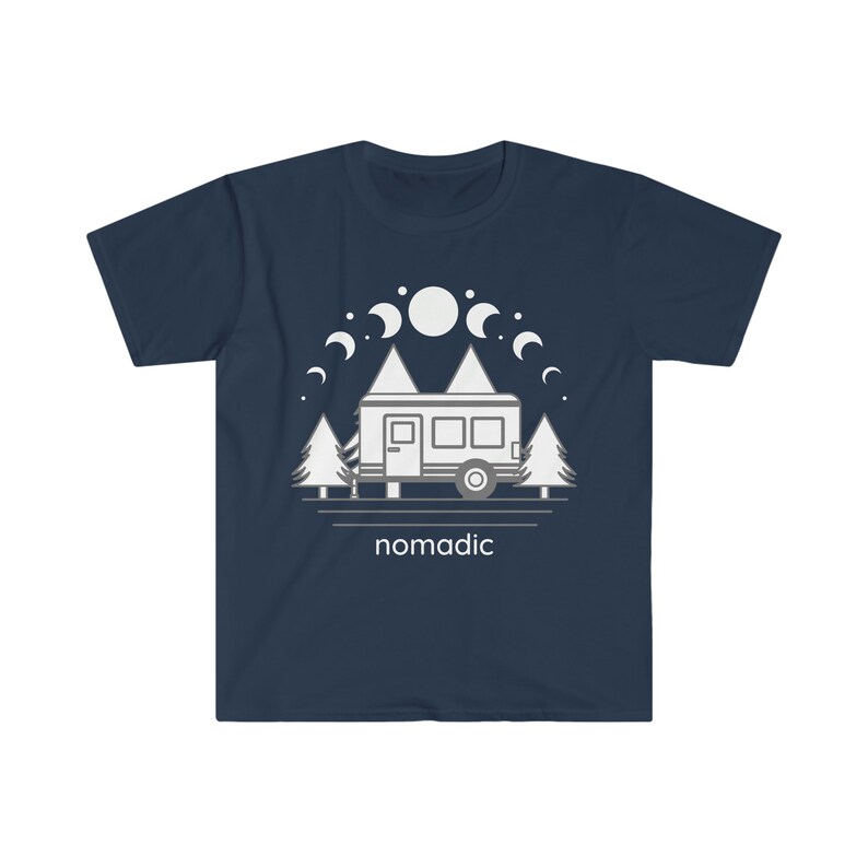 TravelT that Nomadenleben CampingT UrlaubStylee home is where you park it campfiresmorelife Softstyle underTheStarsT-Shirt Bild 5