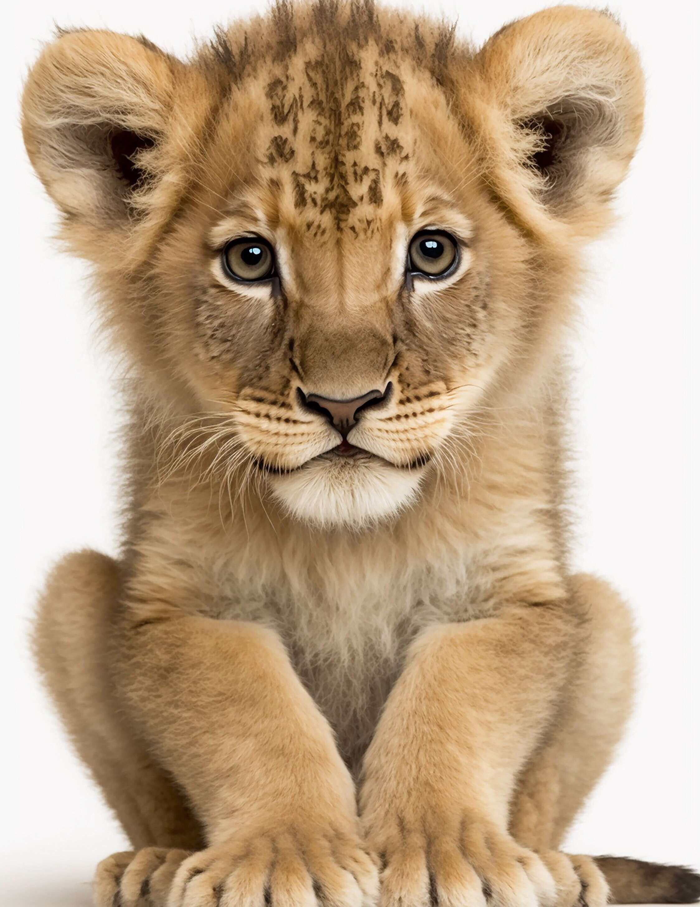 Lion Cub Digital Print, Digital Print, Instant Download, Printable Art ...