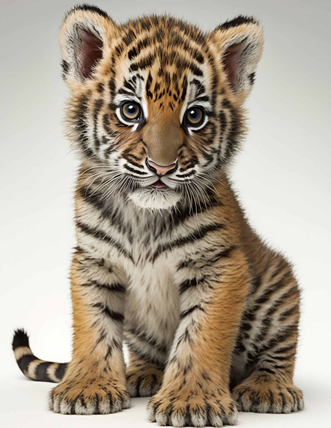 Tiger Cub Digital Print, Digital Print, Instant Download, Printable Art ...