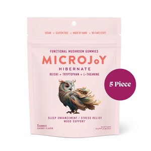 Hibernate Mushroom Gummies 5-Piece / Sleep + Stress Relief + Mood Support