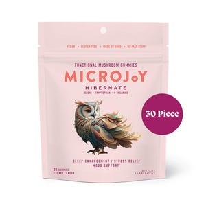 Hibernate Mushroom Gummies 30-Piece / Sleep + Stress Relief + Mood Support