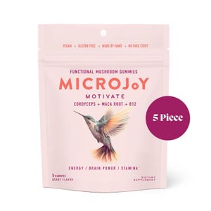 Motivierende Pilz-Gummies 5er Set / Energie + Ausdauer + Köpfchen