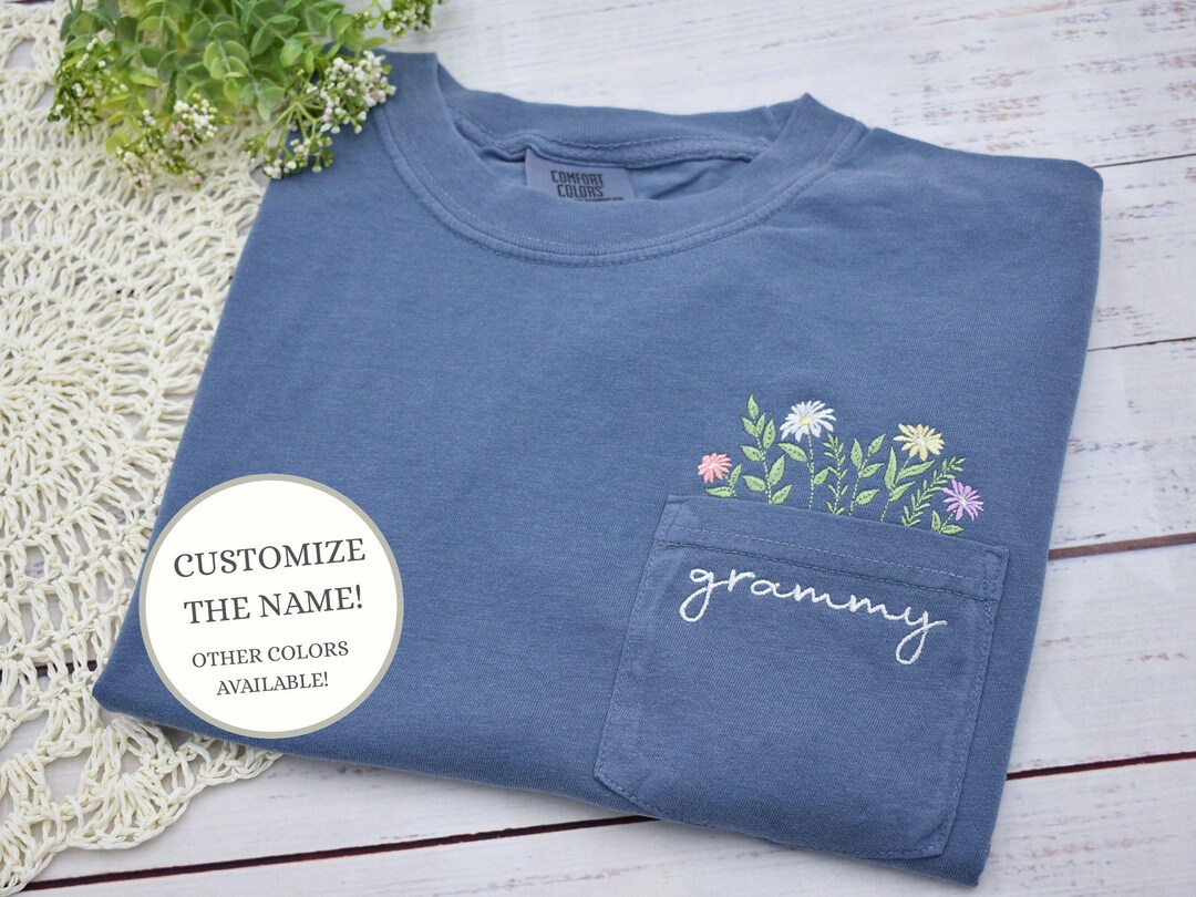 Embroidered Grandma T-Shirt