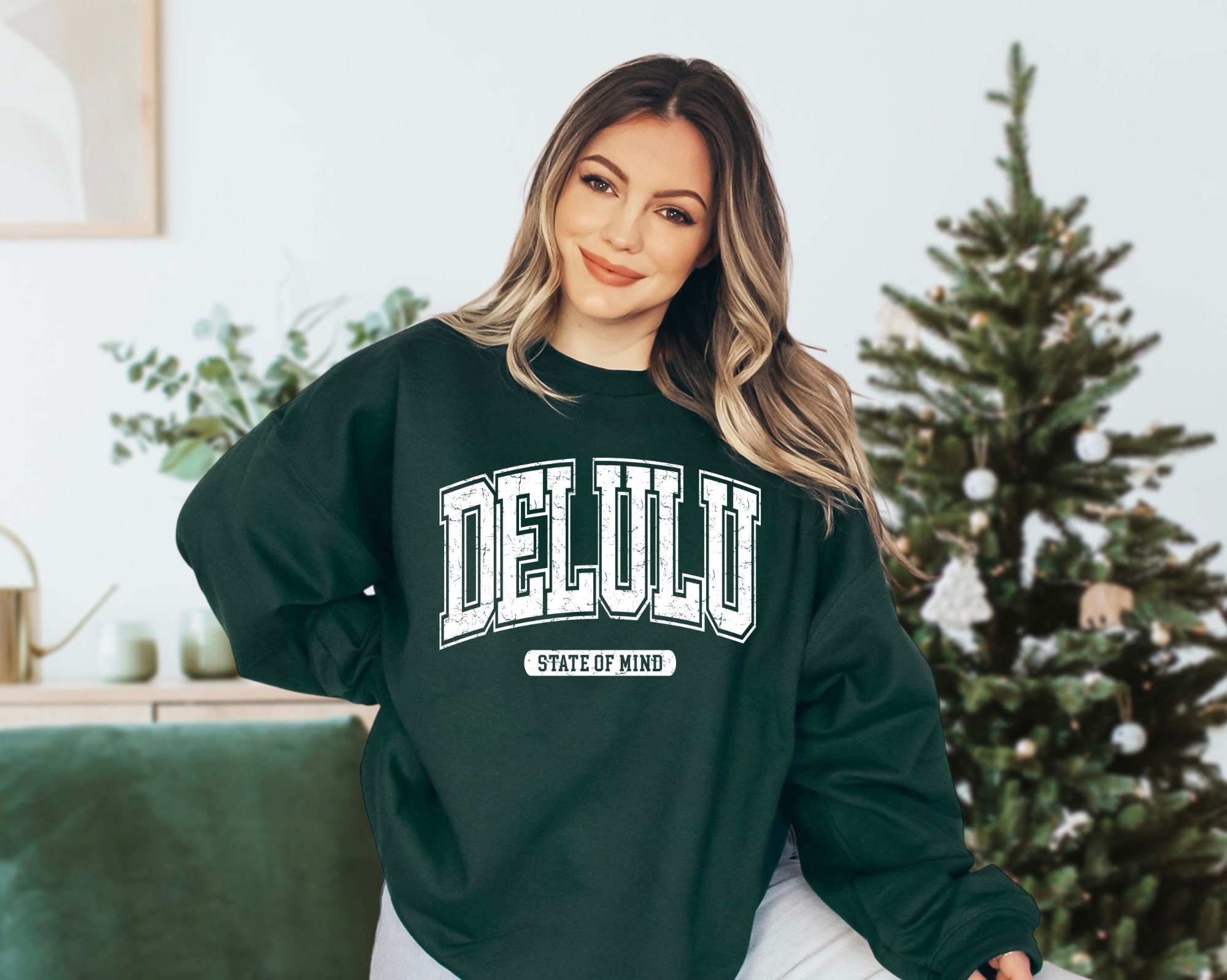 Delulu State Of Mind, Delulu Sweatshirt, Delulu Graphic T-Shirt, Delulu, Delusional