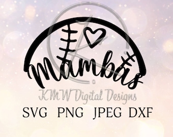 Mambas Heart SVG PNG JPEG