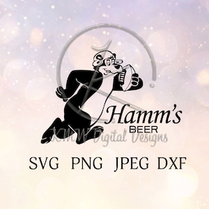 Hamms Bear SVG PNG JPEG Dxf