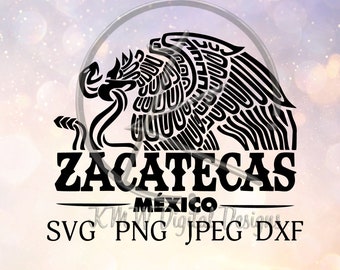 Zacatecas, Mexique SVG PNG JPEG Dxf