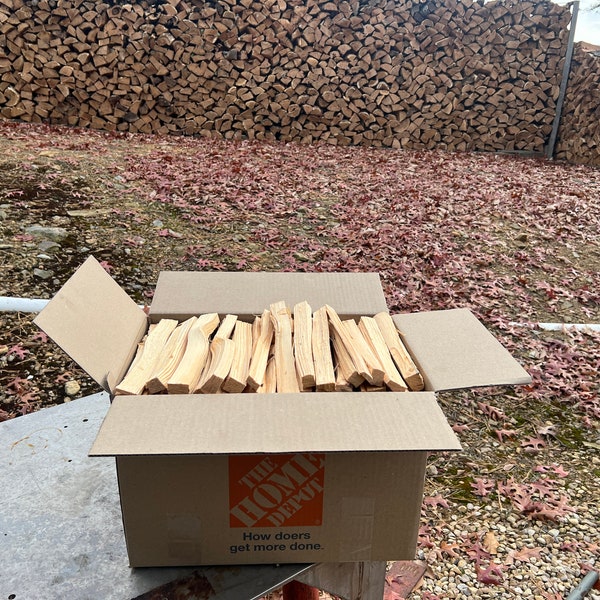 Kiln Dried Pine Kindling (Box size 11"x11"x17")