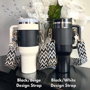 Faux Leather Tumbler Carrier for Tumbler Stanley Accessory Stanley Tumbler Gift Tumbler Tote Stanley Gift Tumbler Accessory Tumbler Holder