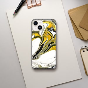 Golden Blossom - R.Dyer Art - Étui pour IPhone Bio