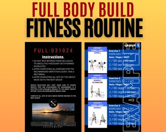 031024 Full Body Routine