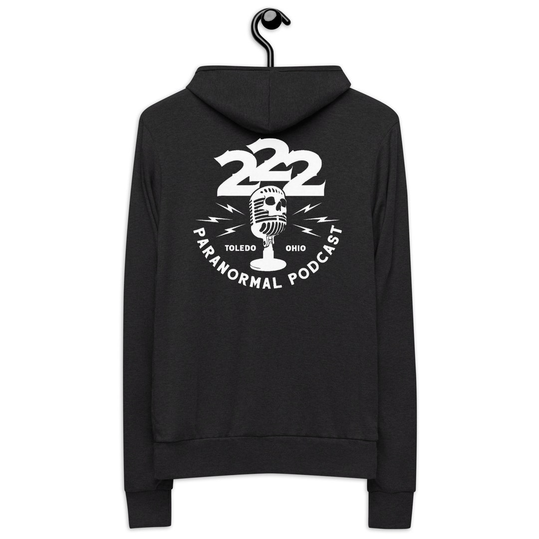 【YOURNUS】Paranormal Hood Knit Zip-Up This Place Will Become Your Tomb - Black Zip-Up – Spinefarm