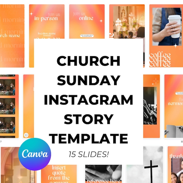 Church Social Media Template Etsy
