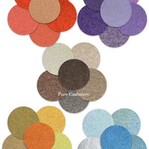 6 toppe in puro cashmere al 100% / Kit di riparazione per maglioni / # Toppa in cashmere / Stira e cuci / Fai da te e ripara / #CashmereRepair