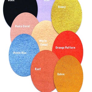 Cashmere Elbow Patches – Soft Knit Repair – Sew On or Iron On – Sustainable Mending