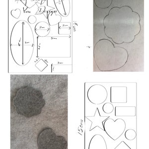 100% Kaschmir DIY Reparatur Elbow Patches / Aufnäher zum Aufbügeln & Aufnähen / Designe Deine eigenen Patches / Make do and Mend