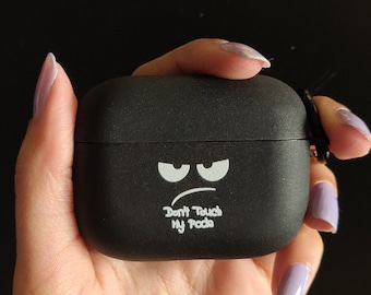 Eye-catching Pods Cover for the Attention-grabbing and Bold Airpods Case - Don't Touch My Pods for Airpods Case 1 / 2 and Pro