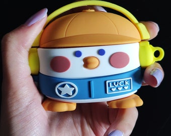 Cute Duck Silicone AirPods Case for the Young at Heart Airpods Case for Airpods 1 / 2 and Pro