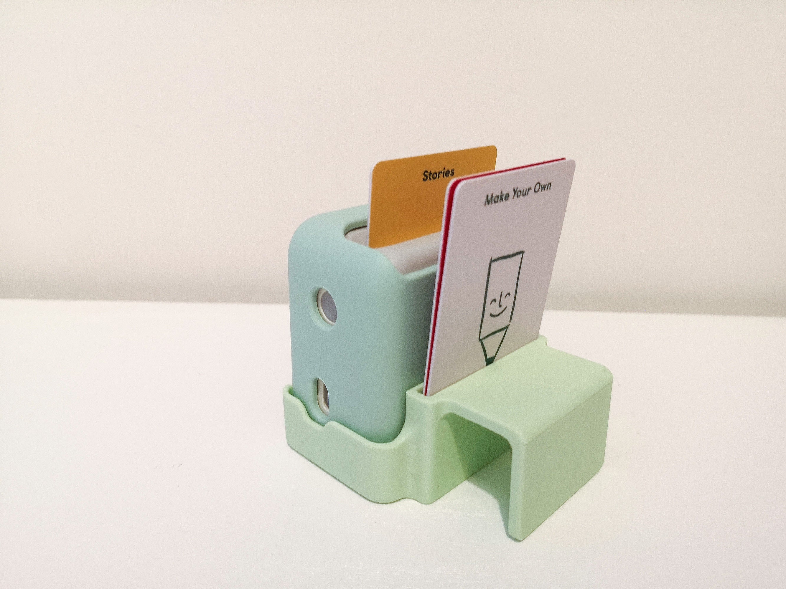 thumbnail image 2 of Gosknor Yoto Card Holder - 200 Self-Adhesive Tabs With 10 Keyring Loops For Card Storage 2 of 14
