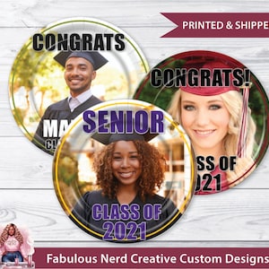 Graduation Customizable Party Paper Plate-9” or 7” Paper Party Plates
